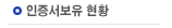 인증서보유 현황